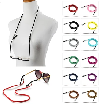 Новая мода, ремешок из искусственной замши, Очки, Солнцезащитные очки, Шнур, Цепочка, Украшение для очков, Цепочка на очки, Аксессуары