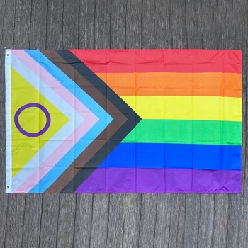 xvggdg радужные флаги 90x150 см Сообщество ЛГБТК Ace несексуальность Асексуальность Флаг асексуальной гордости