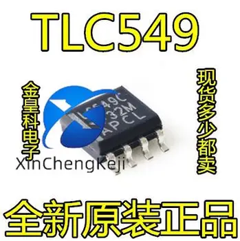 10шт оригинальный новый TLC549 TLC549CDR LC549C SOP-8 8-битный аналого-цифровой преобразователь