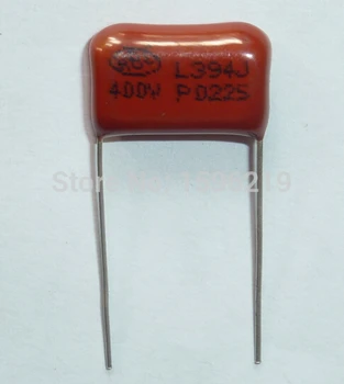 10 шт. конденсатор CBB 394 400V 394J 0,39 мкФ 390nF P15 CL21 из металлизированной полипропиленовой пленки