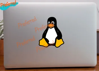 Наклейка для ноутбуков пользователей Linux, геймеров, хакеров, Компьютер Linux Penguin для всех ваших автомобилей, гоночный ноутбук, шлем, багажник, серфинг, кемпер