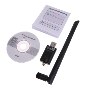 BT5.0 Беспроводная карта USB3.0 Wlan Приемник WiFi Передатчик Адаптер Двухдиапазонный 2,4 G/5G 1300 Мбит/с для настольных ПК