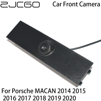Вид спереди автомобиля, Парковочная камера с логотипом, Ночное видение, положительный Водонепроницаемый для Porsche MACAN 2014 2015 2016 2017 2018 2019 2020