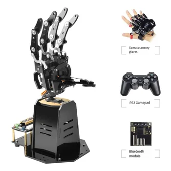 STEM Kit Бионический робот-Манипулятор с Ладонью для Arduino/Stm32 Программируемый робот с Открытым Исходным кодом, Обучающий набор из пяти Рук с Ps2