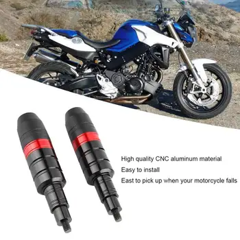 Универсальный защитный стержень для мотоцикла от падения, Скутер, 8 мм, двигатель мотоцикла, Защита от падения, стержень с ЧПУ, Алюминий