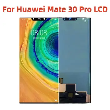 6,53 Дюймов Оригинальный Для Huawei Mate 30 Pro ЖК-дисплей с Сенсорной Панелью, Дигитайзер экрана LIO-L09 L29 AL00 TL00, Дисплей В Сборе С Рамкой