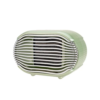 Для МИНИ-обогревателя, Переносной вентилятор для МИНИ-обогревателя с защитой от перегрева, зеленая штепсельная вилка ЕС