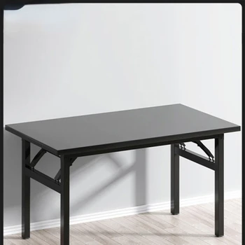 Складной стол бытовой компьютерный стол длинный стол прямоугольный маленький квадратный стол учебный стол простой длинный стол письменный стол
