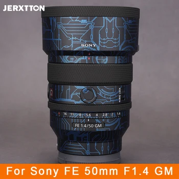 50 1,4 Кожа Sony 50 мм Объектив Аксессуары Для Камеры Виниловая Обертка Защитная Пленка для Тела Наклейка Протектор Наклейки для Sony FE 50 мм F1.4 GM