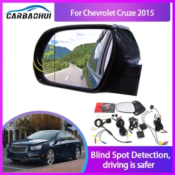 Мониторинг слепых зон автомобиля для Chevrolet Cruze 2015 BSD BSM Радиолокационная система обнаружения Микроволновый датчик Ассистент безопасности вождения