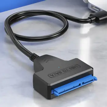 Кабель USB 3.0-SATA 22pin, адаптер, конвертер, Линии Для подключения жесткого диска SSD, провод Для 2,5-дюймовых жестких дисков Для твердотельных накопителей