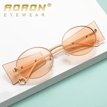2022 новые мужские и женские персонализированные зеркальные ножки круглые очки Prince красочные солнцезащитные очки Модные металлические солнцезащитные очки A350