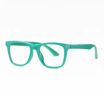Новые детские оправы для очков TR90 с защитой от синего света, модные удобные очки, легкие и гибкие очки для близорукости