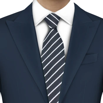 LYL 5,5 см Роскошный шелковый галстук в черную полоску для мужчин, деловой галстук, изысканная элегантность, Превосходное мастерство, Бесплатная доставка