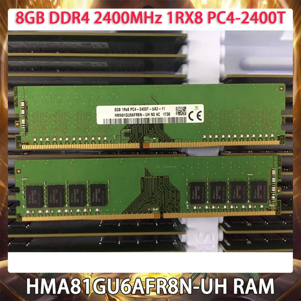 Оперативная память HMA81GU6AFR8N-UH для SK Hynix 8GB DDR4 2400MHz 1RX8 PC4-2400T для настольных ПК Работает идеально Быстрая доставка Высокое качество
