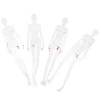 1 Комплект одежды Шаблон для рисования Линейка Модель Мода Швейные Лоскутные Линейки Шаблон для рисования фигур для дизайна одежды