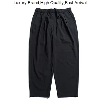 Балки 23SS с двойным сгибом, однотонные, быстросохнущие для мужчин и женщин, брюки для отдыха в западном стиле