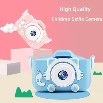 Детская камера Селфи с экраном 1080P HD, двойная камера для детей, игрушки на открытом воздухе, подарки на День рождения, Camara Fotos Infantil juguetes niñas