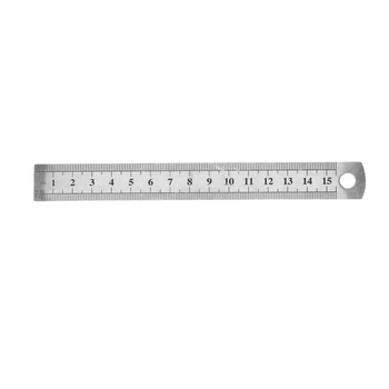 15 см 6 Дюймов Линейка из нержавеющей стали, измерительный инструмент