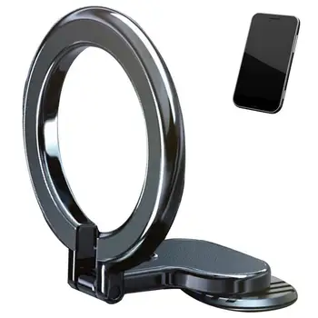 Магнитный автомобильный держатель для телефона, вращающийся на 360 градусов Автомобильный держатель для телефона Со стабильным магнитным кольцом, подставка для телефона на руле для автомобиля