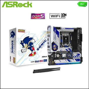 Новинка Для ASROCK B760M PG SONIC WiFi Материнские платы LGA 1700 DDR5 128 ГБ M-ATX Для Intel B760 Настольная материнская плата M.2 NVME SATA III
