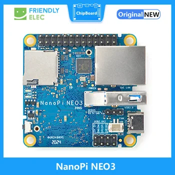NanoPi NEO3 Mini Development Board RK3328 Гигабитный Ethernet порт 1 ГБ/2 ГБ памяти OpenWRT/Прямая поставка от LEDE