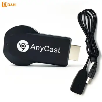 Anycast m2 ezcast miracast Any Cast AirPlay Crome Cast Cromecast TV Stick Wifi Дисплей Приемник Ключ для ios andriod