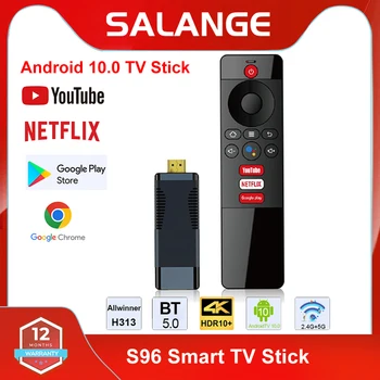 Мини Smart TV Stick Android 10 4k Smart Android TV Box 2,4G/5G Двойной WiFi Smart TV Box H.265 Медиаплеер ТВ-ресивер телеприставка