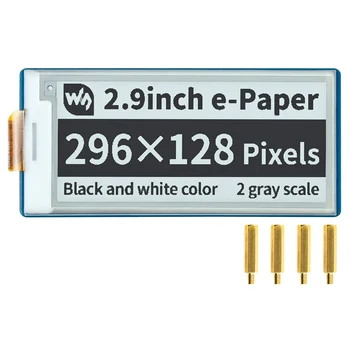 Waveshare 2,9-дюймовый модуль отображения электронных чернил, черный, белый, двухцветный модуль отображения электронной бумаги для Raspberry Pi
