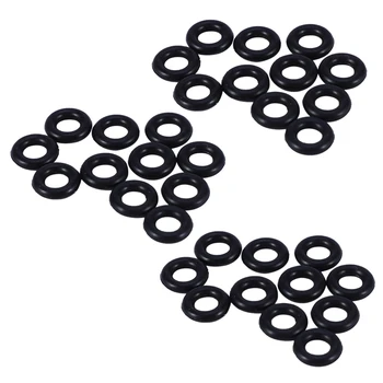 30 шт. черных резиновых уплотнительных колец O-образной формы, уплотнительные шайбы 8 X 4 X 2 мм