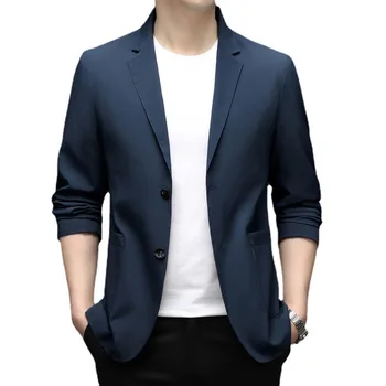 5035-2023 новый мужской костюм малого размера Корейская версия мужского молодежного пиджака slim suit