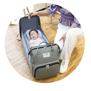 Спальный мешок, встроенная сумка для мамы, Уличная сумка, сумка для мамы и ребенка, Портативная многофункциональная сумка для мамы, рюкзак