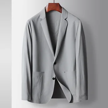 C1588-2023 новый костюм мужской однотонный костюм повседневная куртка